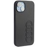 Audi Synthetic Leather iPhone 14 / 15 / 13 6.1" czarny/black hardcase AU-TPUPCIP14-TT/D1-BK na NearMe.pl