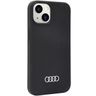 Audi Silicone Case iPhone 14 / 15 / 13 6.1" czarny/black hardcase AU-LSRIP14-Q3/D1-BK na NearMe.pl