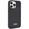 Audi Silicone Case iPhone 14 Pro Max 6.7" czarny/black hardcase AU-LSRIP14PM-Q3/D1-BK na NearMe.pl