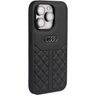Audi Genuine Leather iPhone 14 Pro 6.1" czarny/black hardcase AU-TPUPCIP14P-Q8/D1-BK na NearMe.pl