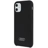 Audi Silicone Case iPhone 11 / Xr 6.1" czarny/black hardcase AU-LSRIP11-Q3/D1-BK na NearMe.pl