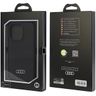 Audi Silicone Case iPhone 15 Pro 6.1" czarny/black hardcase AU-LSRIP15P-Q3/D1-BK na NearMe.pl