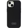 Audi Silicone Case iPhone 15 / 14 / 13 6.1" czarny/black hardcase AU-LSRIP15-Q3/D1-BK na NearMe.pl