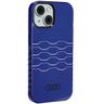 Audi IML MagSafe Case iPhone 15 / 14 / 13 6.1" niebieski/navy blue hardcase AU-IMLMIP15-A6/D3-BE na NearMe.pl