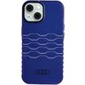 Audi IML MagSafe Case iPhone 15 / 14 / 13 6.1" niebieski/navy blue hardcase AU-IMLMIP15-A6/D3-BE na NearMe.pl