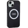 Audi IML Big Logo MagSafe Case iPhone 15 / 14 / 13 6.1" czarny/black hardcase AU-IMLMIP15-Q5/D2-BK na NearMe.pl