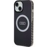 Audi IML Big Logo MagSafe Case iPhone 15 / 14 / 13 6.1" czarny/black hardcase AU-IMLMIP15-Q5/D2-BK na NearMe.pl