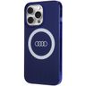 Audi IML Big Logo MagSafe Case iPhone 13 Pro / 13 6.1" niebieski/navy blue hardcase AU-IMLMIP13P-Q5/D2-BE na NearMe.pl