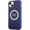 Audi IML Big Logo MagSafe Case iPhone 15 Plus / 14 Plus 6.7" niebieski/navy blue hardcase AU-IMLMIP15M-Q5/D2-BE na NearMe.pl