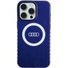 Audi IML Big Logo MagSafe Case iPhone 15 Pro Max 6.7" niebieski/navy blue hardcase AU-IMLMIP15PM-Q5/D2-BE na NearMe.pl