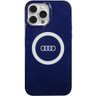 Audi IML Big Logo MagSafe Case iPhone 13 Pro Max 6.7" niebieski/navy blue hardcase AU-IMLMIP13PM-Q5/D2-BE na NearMe.pl