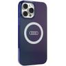 Audi IML Big Logo MagSafe Case iPhone 13 Pro Max 6.7" niebieski/navy blue hardcase AU-IMLMIP13PM-Q5/D2-BE na NearMe.pl