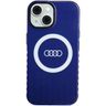 Audi IML Big Logo MagSafe Case iPhone 15 / 14 / 13 6.1" niebieski/navy blue hardcase AU-IMLMIP15-Q5/D2-BE na NearMe.pl