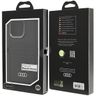 Audi Synthetic Leather MagSafe iPhone 14 Pro Max 6.7" czarny/black hardcase AU-TPUPCMIP14PM-GT/D3-BK na NearMe.pl
