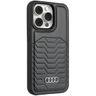 Audi Synthetic Leather MagSafe iPhone 15 Pro 6.1" czarny/black hardcase AU-TPUPCMIP15P-GT/D3-BK na NearMe.pl