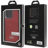 Audi Synthetic Leather MagSafe iPhone 15 Pro Max 6.7" czerwony/red hardcase AU-TPUPCMIP15PM-GT/D3-RD na NearMe.pl