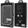 Audi Synthetic Leather MagSafe iPhone 15 Pro Max 6.7" czarny/black hardcase AU-TPUPCMIP15PM-GT/D3-BK na NearMe.pl