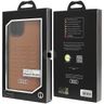 Audi Synthetic Leather MagSafe iPhone 15 Plus / 14 Plus 6.7" brązowy/brown hardcase AU-TPUPCMIP15M-GT/D3-BN na NearMe.pl