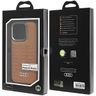 Audi Synthetic Leather MagSafe iPhone 15 Pro 6.1" brązowy/brown hardcase AU-TPUPCMIP15P-GT/D3-BN na NearMe.pl