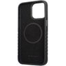 Audi Genuine Leather MagSafe iPhone 15 Pro 6.1" czarno-czerwony/black-red hardcase AU-TPUPCMIP15P-R8/D3-RD na NearMe.pl
