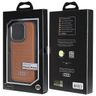 Audi Synthetic Leather MagSafe iPhone 14 Pro 6.1" brązowy/brown hardcase AU-TPUPCMIP14P-GT/D3-BN na NearMe.pl