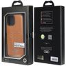 Audi Synthetic Leather MagSafe iPhone 15 / 14 / 13 6.1" brązowy/brown hardcase AU-TPUPCMIP15-GT/D3-BN na NearMe.pl