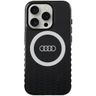 Audi IML Big Logo MagSafe Case iPhone 15 Pro 6.1" czarny/black hardcase AU-IMLMIP15P-Q5/D2-BK na NearMe.pl