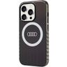 Audi IML Big Logo MagSafe Case iPhone 15 Pro 6.1" czarny/black hardcase AU-IMLMIP15P-Q5/D2-BK na NearMe.pl
