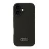 Audi Silicone Case iPhone 16 6.1" czarny/black hardcase AU-LSRIP16-Q3/D1-BK na NearMe.pl