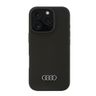Audi Silicone Case iPhone 16 Pro 6.3" czarny/black hardcase AU-LSRIP16P-Q3/D1-BK na NearMe.pl