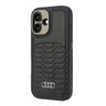 Audi Synthetic Leather MagSafe iPhone 16 6.1" czarny/black hardcase AU-TPUPCMIP16-GT/D3-BK na NearMe.pl