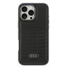 Audi Synthetic Leather MagSafe iPhone 16 Pro Max 6.9" czarny/black hardcase AU-TPUPCMIP16PM-GT/D3-BK na NearMe.pl