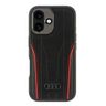 Audi Genuine Leather MagSafe iPhone 166.1" czarno-czerwony/black-red hardcase AU-TPUPCMIP16-R8/D3-RD na NearMe.pl