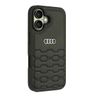 Audi Synthetic Leather iPhone 16 6.1" czarny/black hardcase AU-TPUPCIP16-GT/D2-BK na NearMe.pl