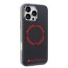 Audi Carbon Fiber Sport Red CircleMagSafe iPhone 16 Pro Max 6.9" czarny/black hardcase AUS-TPUPCMIP16PM-RSQ/D5-BK na NearMe.pl