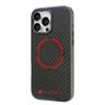 Audi Carbon Fiber Sport Red CircleMagSafe iPhone 16 Pro Max 6.9" czarny/black hardcase AUS-TPUPCMIP16PM-RSQ/D5-BK na NearMe.pl