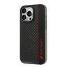 Audi Carbon Fiber Stripe iPhone 16 ProMax 6.9" czarny/black hardcase AUS-TPUPCIP16PM-R8/D1-BK na NearMe.pl