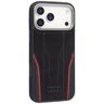 Etui Audi R8 Genuine Leather MagSafe do  iPhone 17 Pro Max czarno-czerwony na NearMe.pl