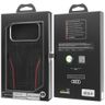 Etui Audi R8 Genuine Leather MagSafe do  iPhone 17 Pro Max czarno-czerwony na NearMe.pl