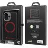 Etui Audi RSQ Carbon Fiber Sport Red     Circle MagSafe do iPhone 17 czarny na NearMe.pl