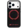 Etui Audi RSQ Carbon Fiber Sport Red     Circle MagSafe do iPhone 17 Pro czarny na NearMe.pl