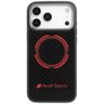 Etui Audi RSQ Carbon Fiber Sport Red     Circle MagSafe do iPhone 17 Pro Max czarny na NearMe.pl