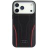 Etui Audi R8 Genuine Leather MagSafe do  iPhone 17 Pro czarno-czerwony na NearMe.pl