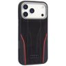Etui Audi R8 Genuine Leather MagSafe do  iPhone 17 Pro czarno-czerwony na NearMe.pl