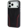 Etui Audi R8 Genuine Leather MagSafe do  iPhone 17 Pro czarno-czerwony na NearMe.pl
