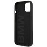 Etui BMW BMHCP13MSILBK iPhone 13 / 14 / 15 6.1" czarny/black hardcase Silicone Signature na NearMe.pl