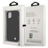 Etui BMW BMHCP13MSILBK iPhone 13 / 14 / 15 6.1" czarny/black hardcase Silicone Signature na NearMe.pl