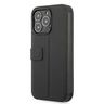 Etui BMW BMBKP13XPUCARTCBK iPhone 13Pro Max 6,7" czarny/black bookcase M Collection PU Carbon Stripe na NearMe.pl