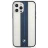 Etui BMW BMHCP12MPCUMRSTNA iPhone 12/12 Pro 6,1" transparent hardcase Middle Stripe Navy na NearMe.pl
