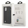 Etui BMW BMHCP12MRWBOK iPhone 12/12 Pro6,1" czarny/black hardcase Leather Outlines na NearMe.pl